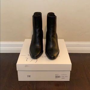 morty angled heel boots